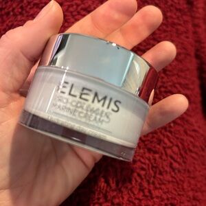 ELEMIS White Cream Jar with Silver Lid